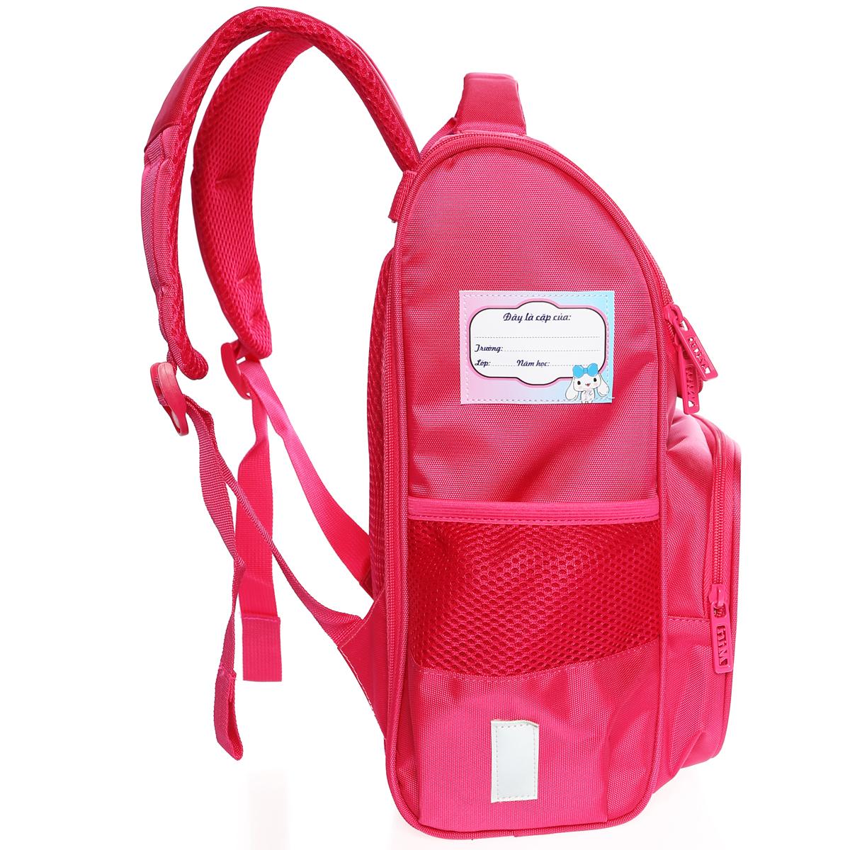 Cặp Chống Gù Bé Gái Size M - Miti C11072M_CHO1_HONG.N - Hình Cún