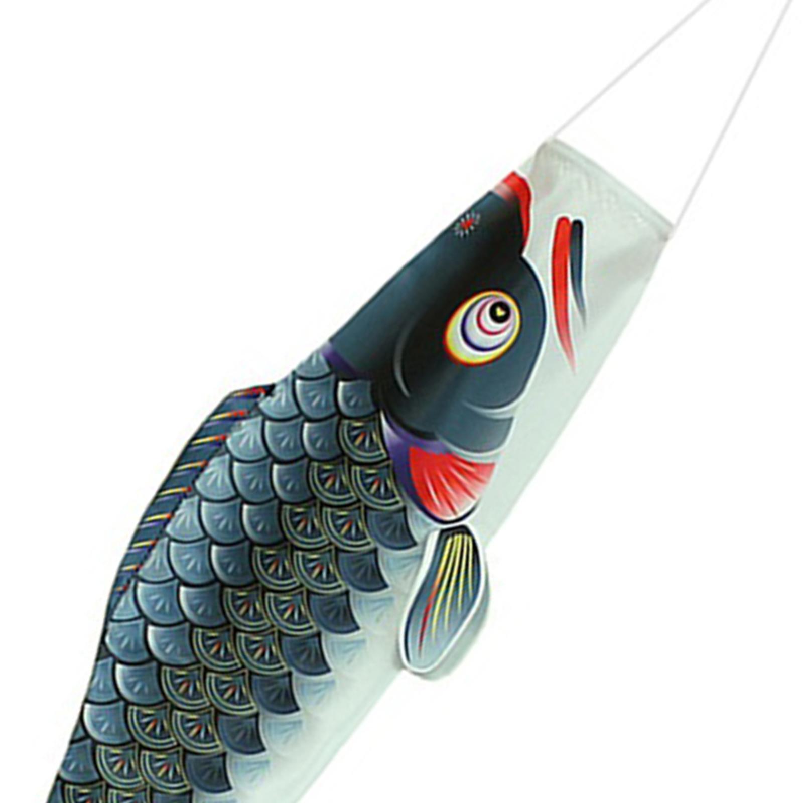 Japanese Carp Windsock Decorative Flag for Sushi Bar Restaurant Izakaya Room