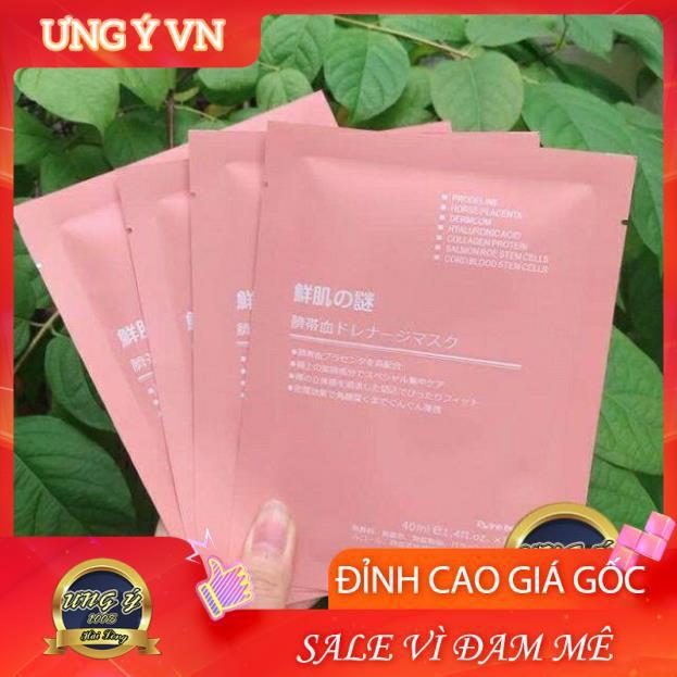 1 miếng mặt nạ dưỡng da nhau thai cừu