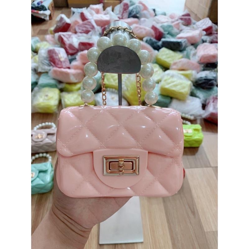 Túi xách mini quai ngọc siêu xinh