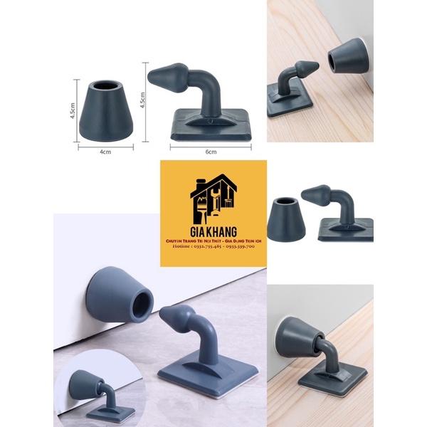 BỘ CHẶN CỬA CHỐNG VA ĐẬP SILICON DÁN NỀN