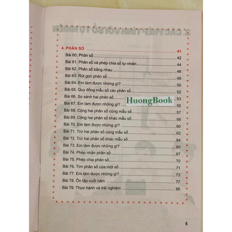 Sách - Vở thực hành Toán 4, tập hai