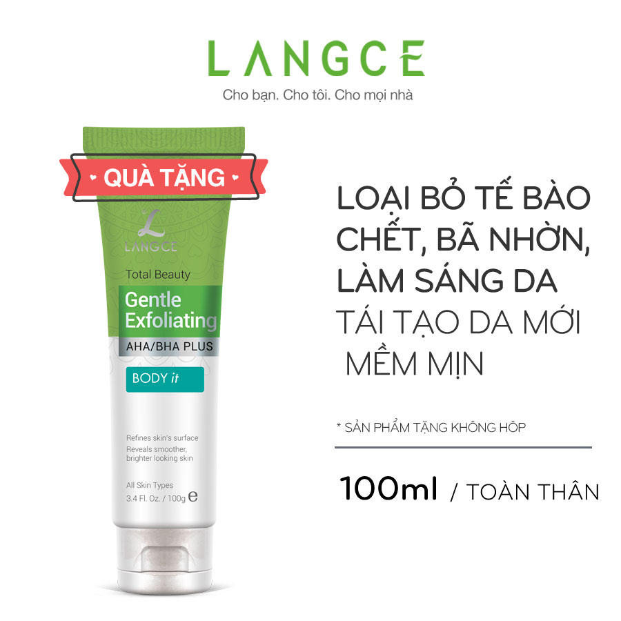 Collagen Trắng Da Toàn Thân Dưỡng Ẩm Chống Lão Hóa 250ml TẶNG Tẩy Tế Bào Chết Toàn Thân Nước Hoa 100ml LANGCE