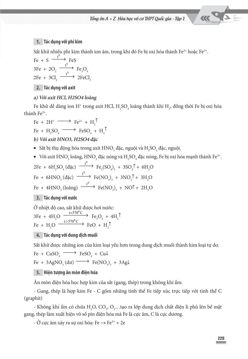Tổng Ôn A-Z Hóa Học Vô Cơ Thpt Quốc Gia - Tập 1