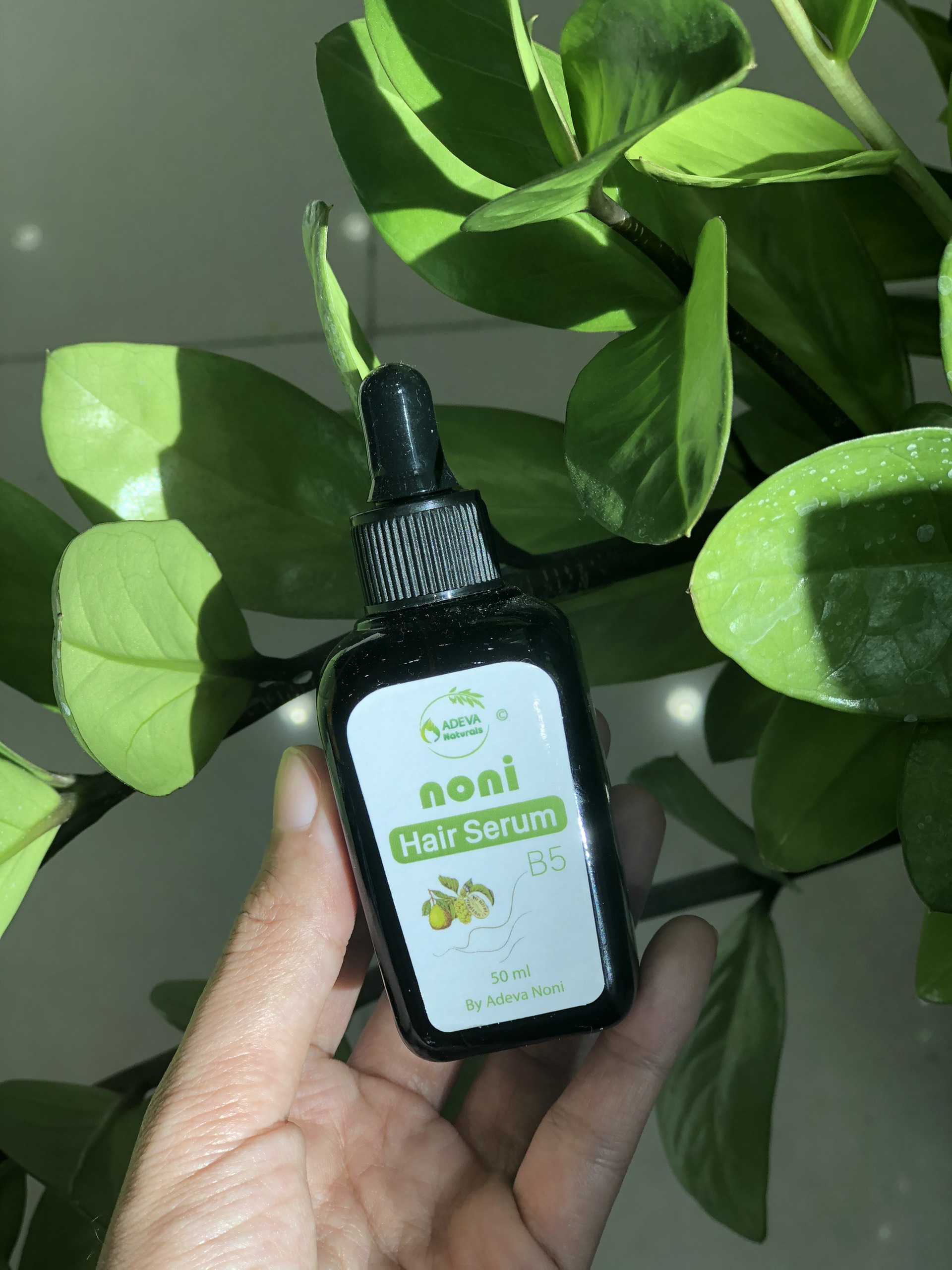 Serum dưỡng tóc Trái nhàu – Noni Hair Serum 50 ml - Phục hồi tóc hư tổn; Kích thích mọc tóc, giảm tóc gãy rụng; Giảm gàu, ngứa