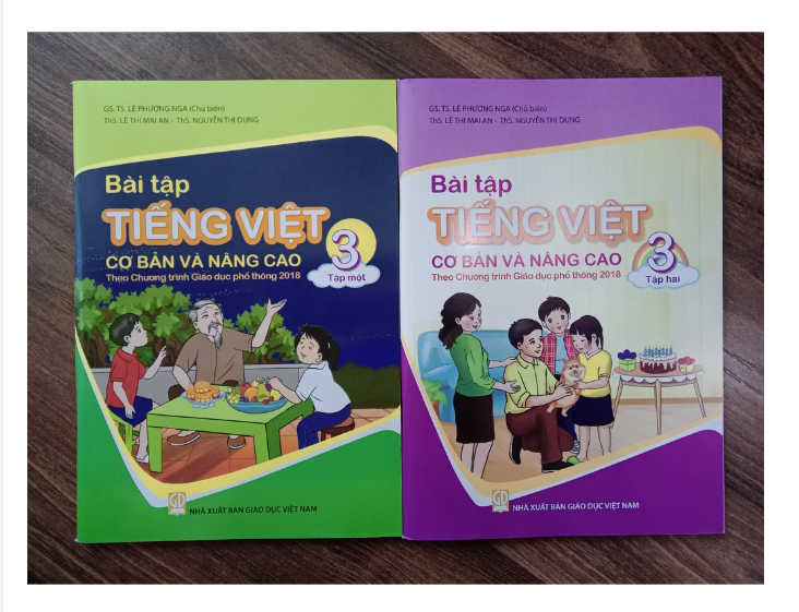 Sách - Bài tập tiếng việt cơ bản và nâng cao lớp 3 - tập 2