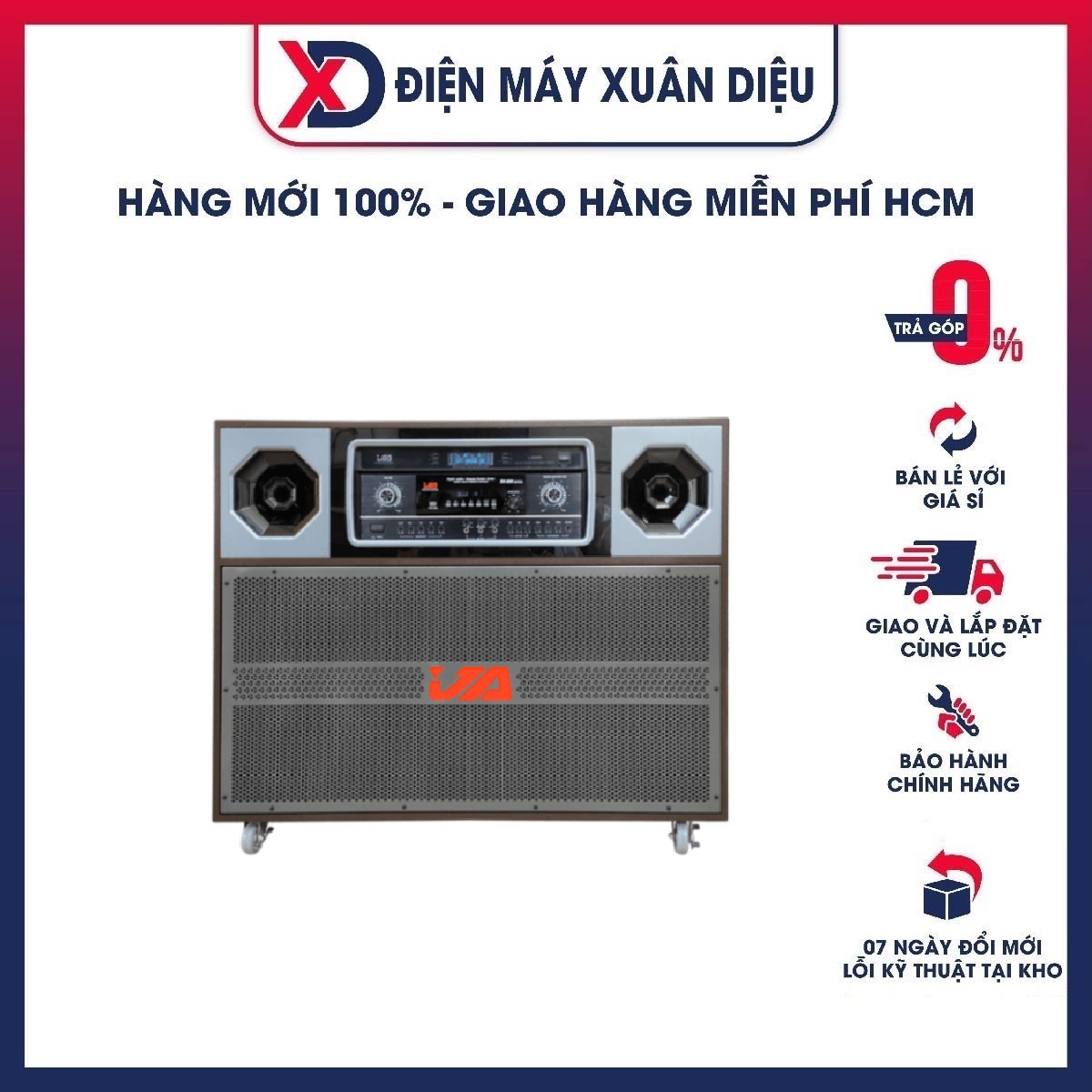 LOA KÉO JA 6868 PLUS - Hàng Chính Hãng (Chỉ giao HCM)