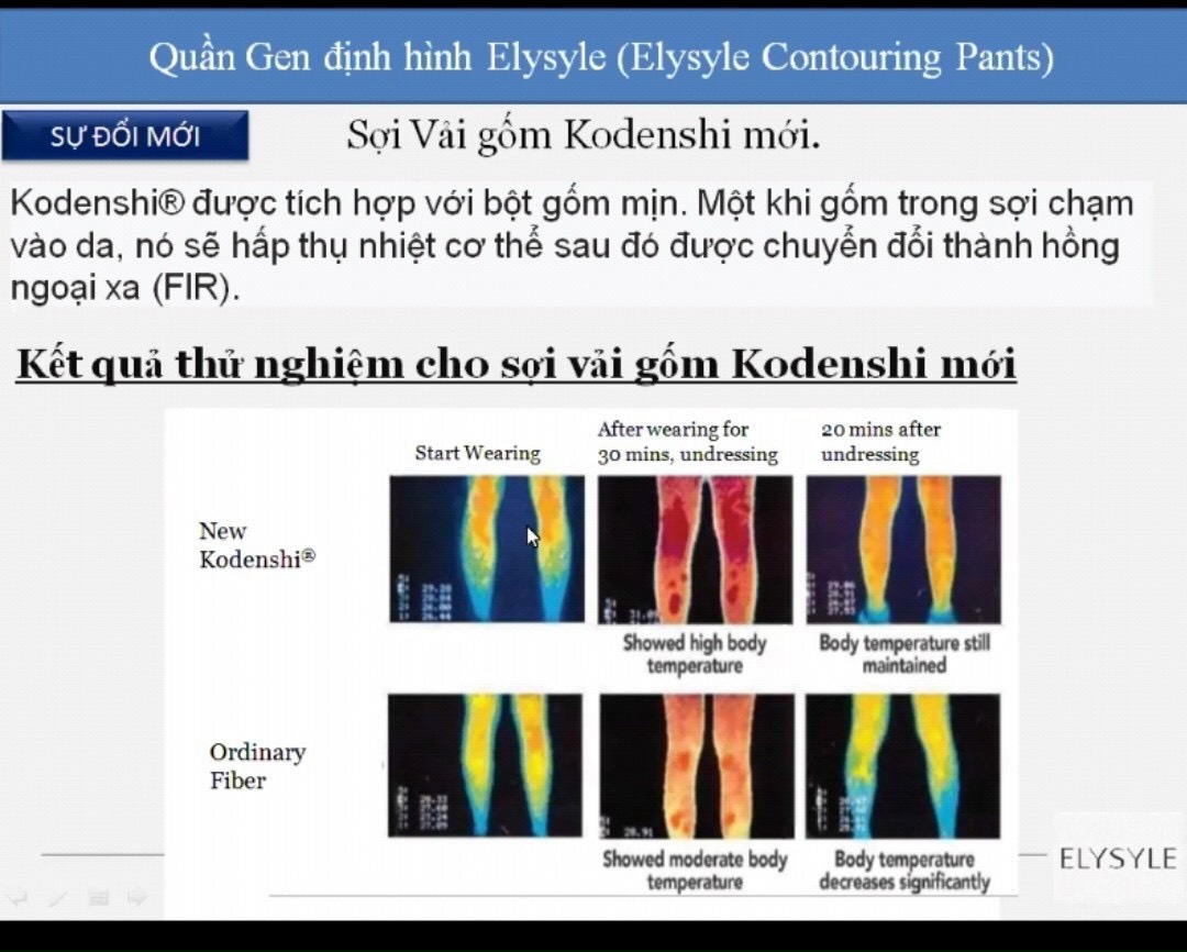 Quần gen định hình Elysyle - hỗ trợ giãn tĩnh mạch, đau mỏi lưng hiệu quả