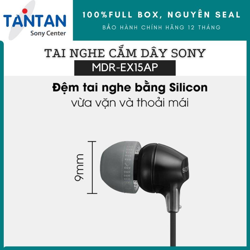 Tai Nghe Nhét Tai SONY MDR-EX15AP | Hàng Chính Hãng