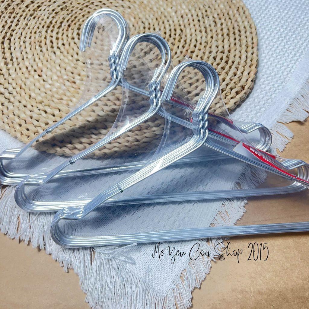 Set 10 Móc Nhôm Phơi Quần Áo Em Bé- dài 29cm