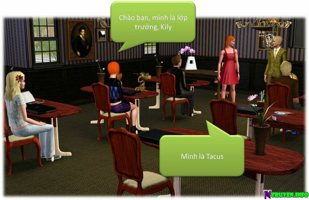 truyện sims - bí mật màu xanh chapter 1 52