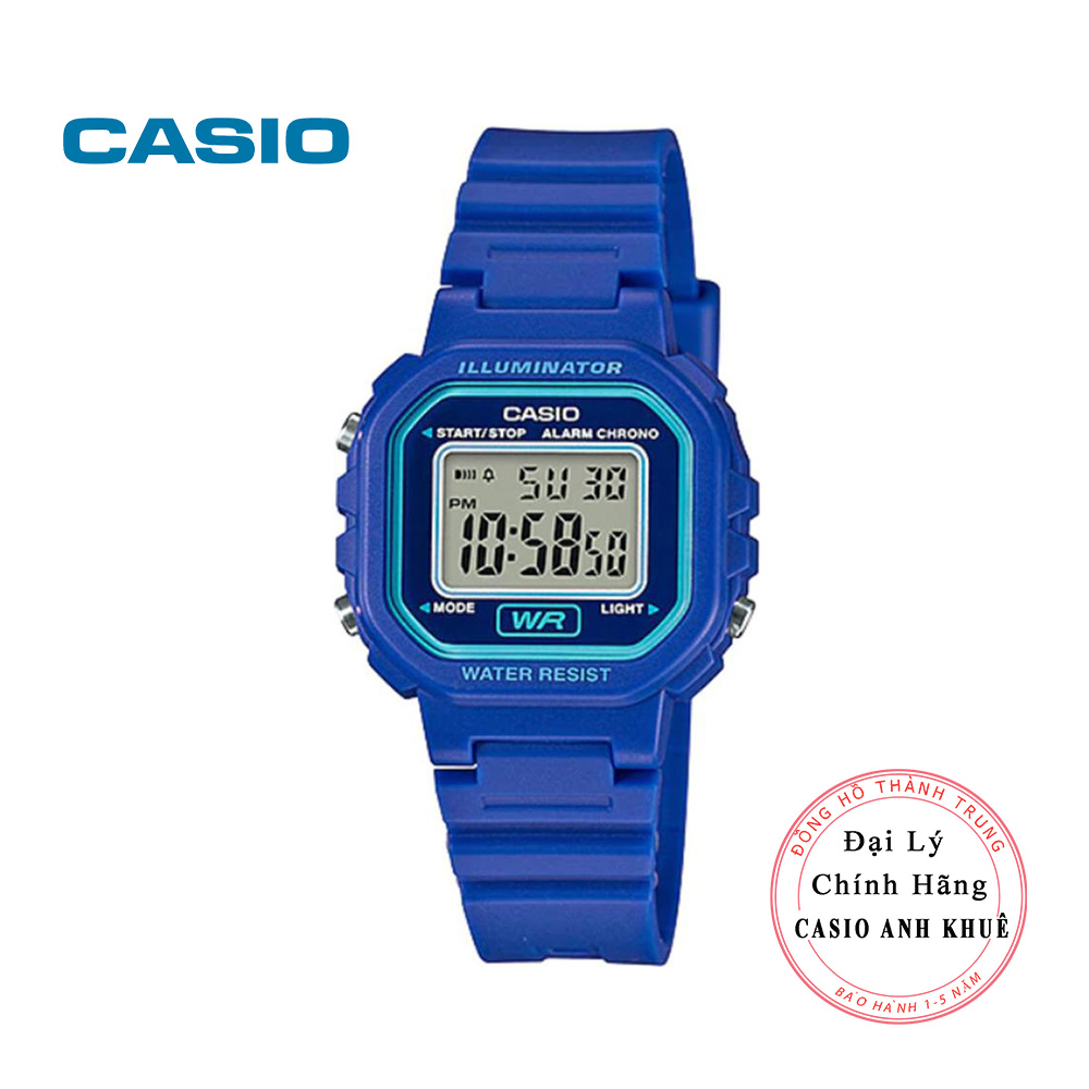 Đồng Hồ Nữ Dây Nhựa Chính Hãng Anh Khuê Casio LA-20WH-2ADF