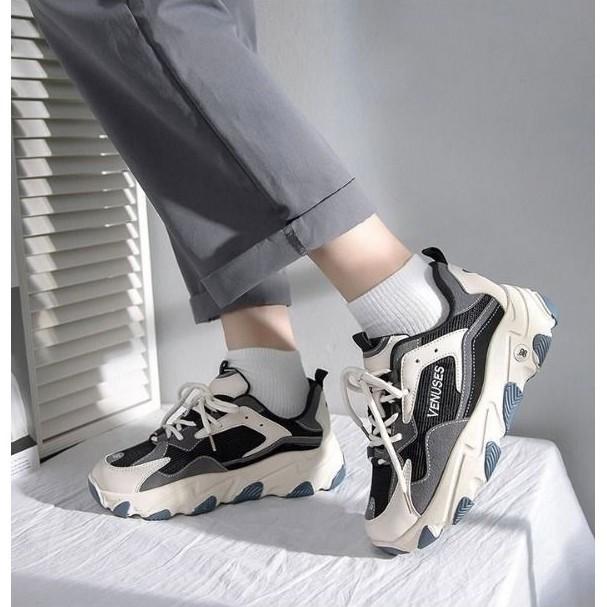 Giày Sneaker Thể Thao Nữ thời trang hàn quốc đế độn phối màu đẹp mã số 11-12 kèm hộp