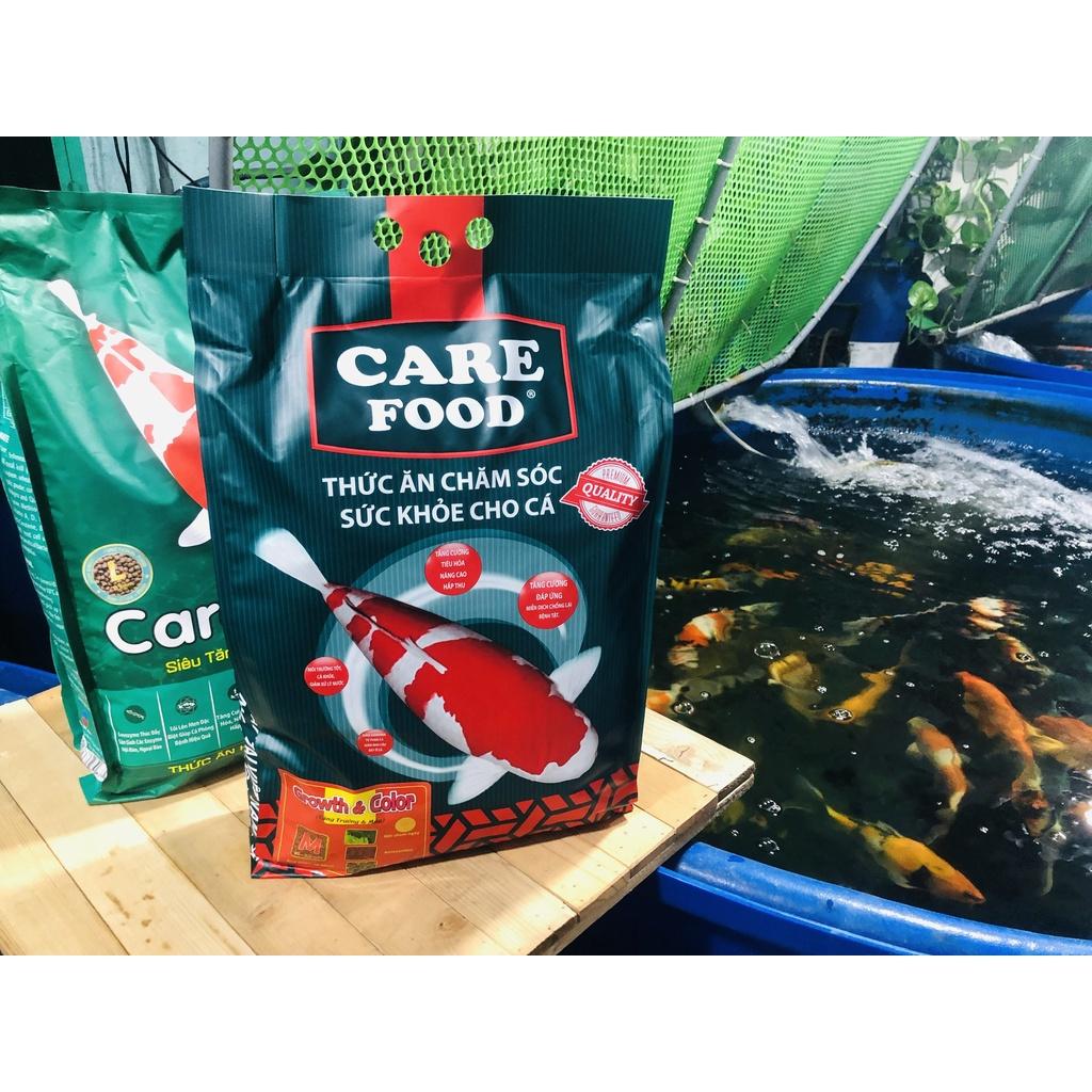Thức ăn cá koi CAREFOOD GROWTH & COLOR hỗn hợp dạng viên Tăng Màu & Tăng Trọng  Thức ăn chuyên dụng dành cho cá