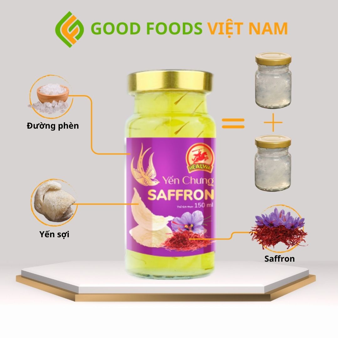 Yến Chưng Saffron Good Foods Việt Nam 150ml