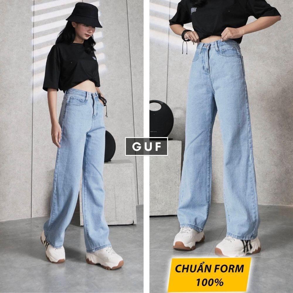 QUẦN JEANS ỐNG RỘNG SIÊU CÁ TÍNH