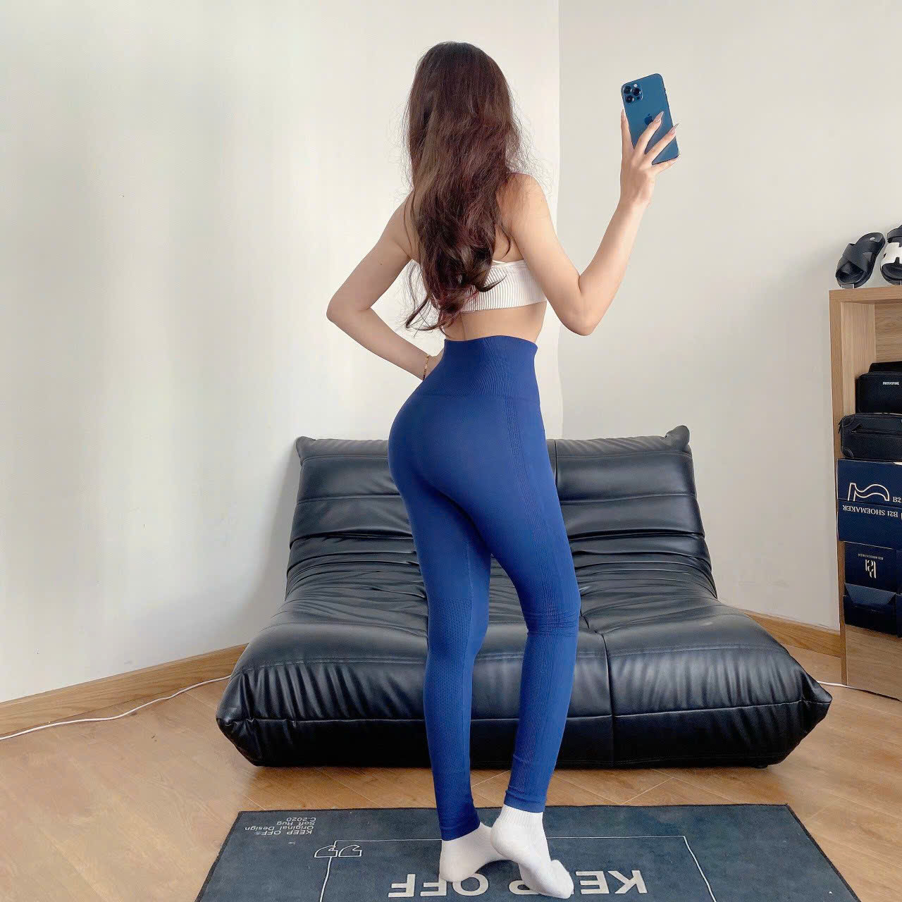 Quần Legging Nữ Tập Thể Thao Yoga Gym