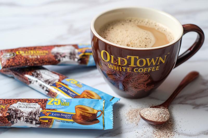 Cà Phê Trắng OldTown Ít Đường - OldTown 3 in 1 White Coffee Less Sugar