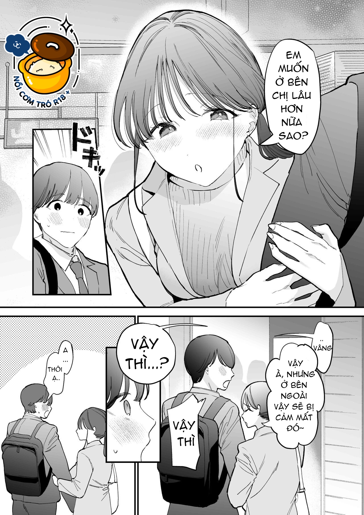 tôi không hề biết tomaya-kun trông dễ thương nhưng cái đó lại lớn tới vậy chapter 3 6