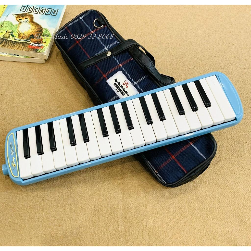 Kèn Melodica 32 phím đầy đủ phụ kiện kèm túi đựng đẹp mắt Apollo M32C