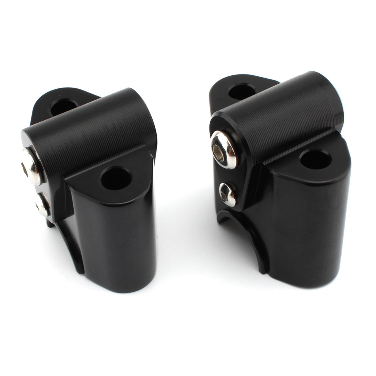 Motorcycle handlebar riser handle motorbike black