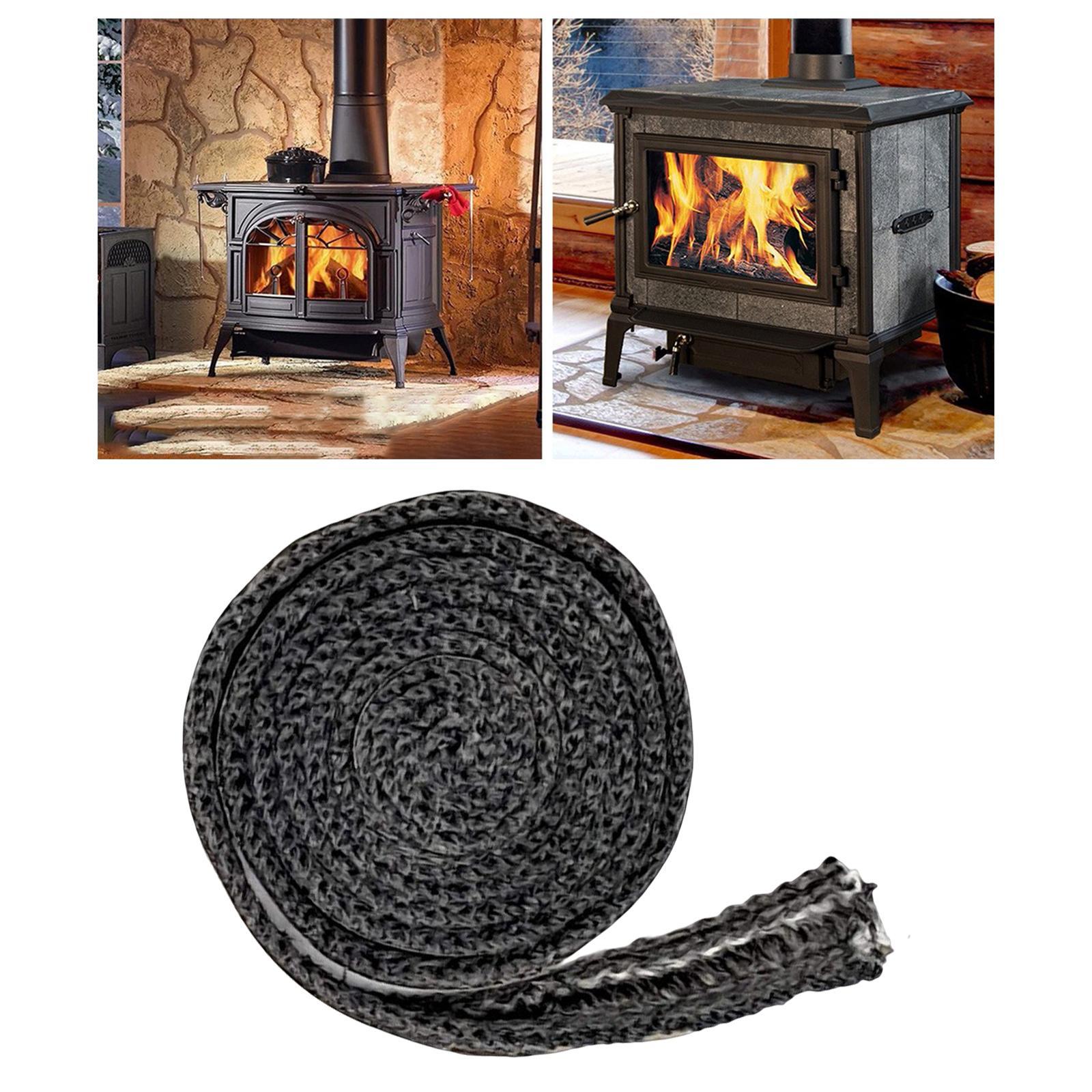2 oven Gasket Tape Fiberglass Flat Gasket Tape for Door 10mm Width
