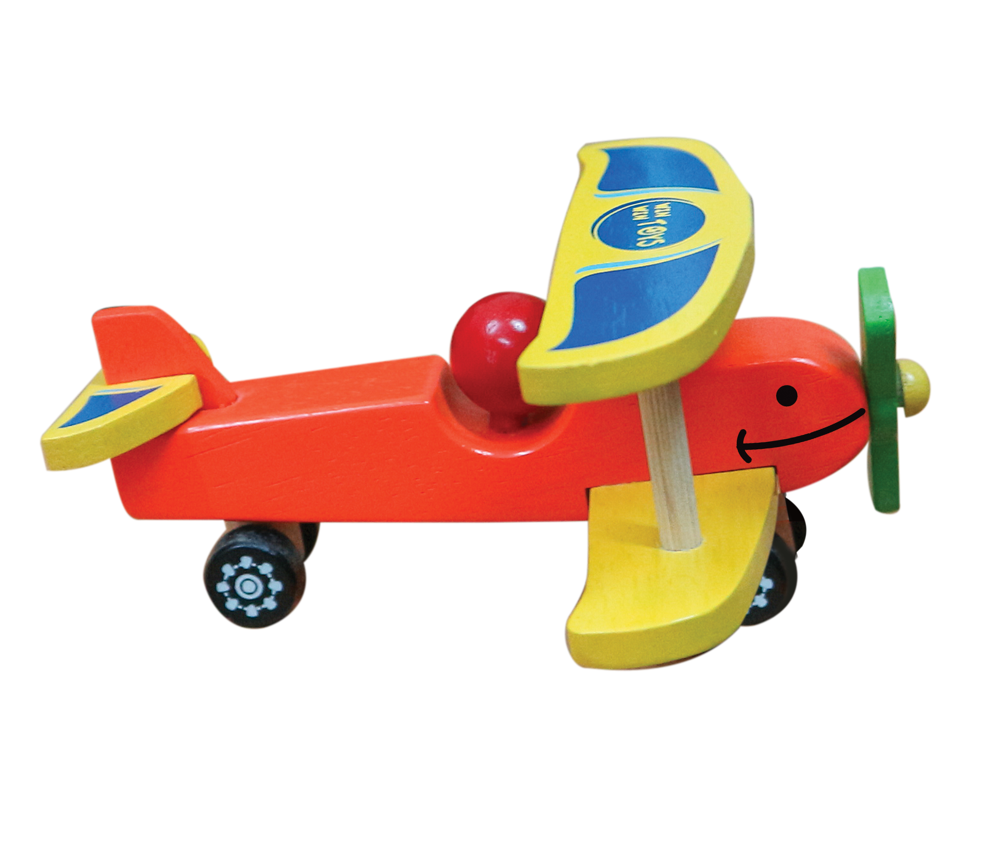 Đồ chơi mô hình xe, Máy bay thể thao - Đồ chơi gỗ Winwintoys