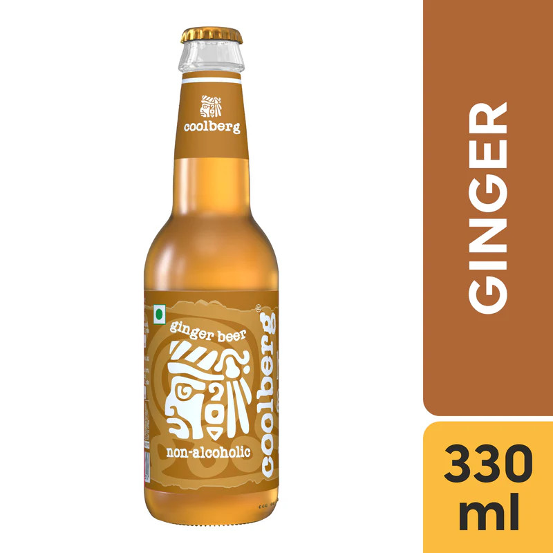 Coolberg nước uông vị gừng nước uống có ga Coolberg Ginger Non Alcoholic 330ml