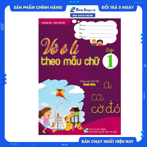 Vở Ô Li Theo Mẫu Chữ Lớp 1