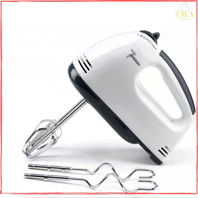 Máy Đánh Trứng Cầm Tay 7 Tốc Độ Công Suất 180W - Máy Đánh Trứng Mini Đa Năng - Động Cơ Lõi Đồng Mạnh Mẽ - Hàng nhập khẩu