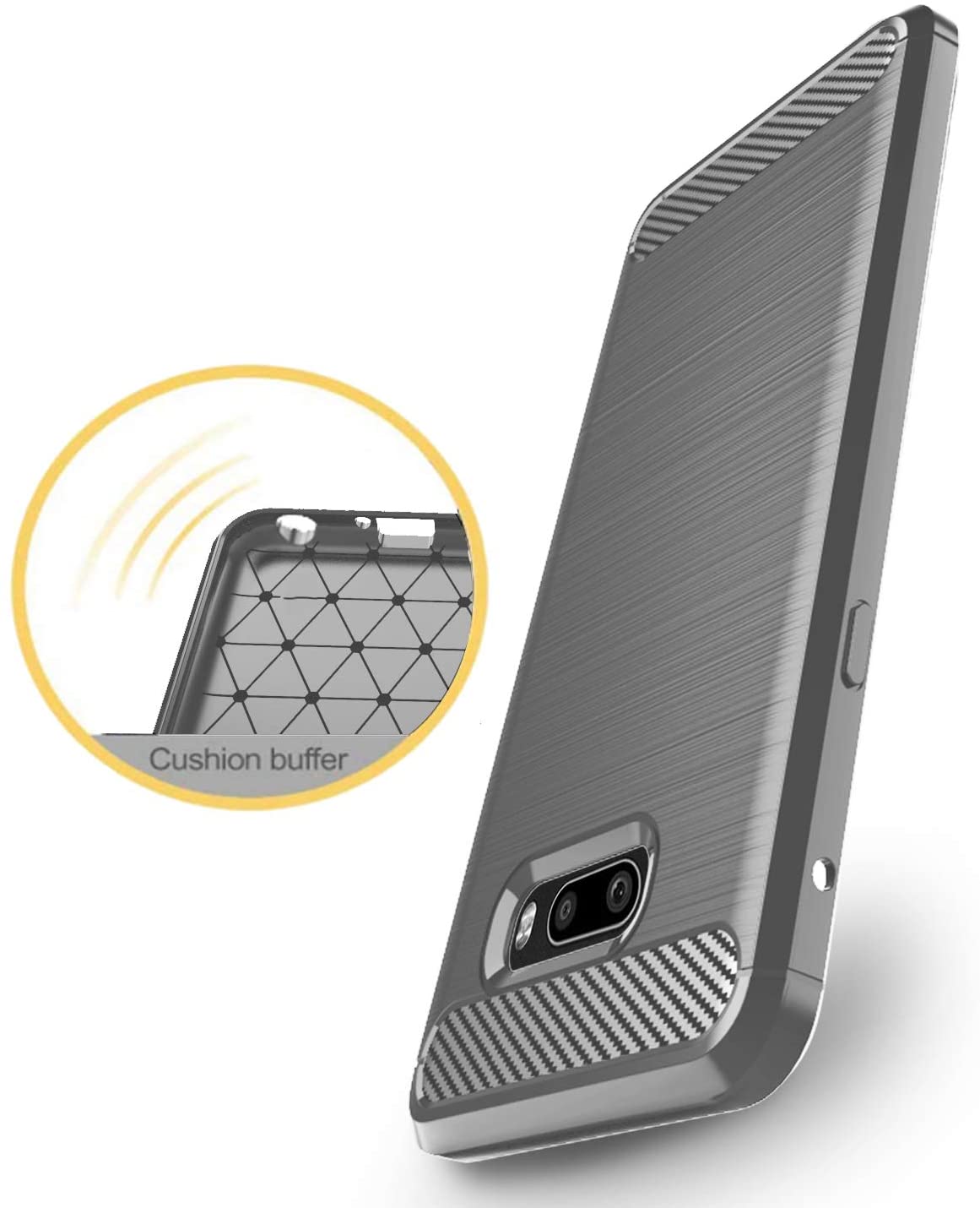 Ốp lưng chống sốc vân kim loại cho LG V50s / LG G8X hiệu Likgus - Hàng nhập khẩu