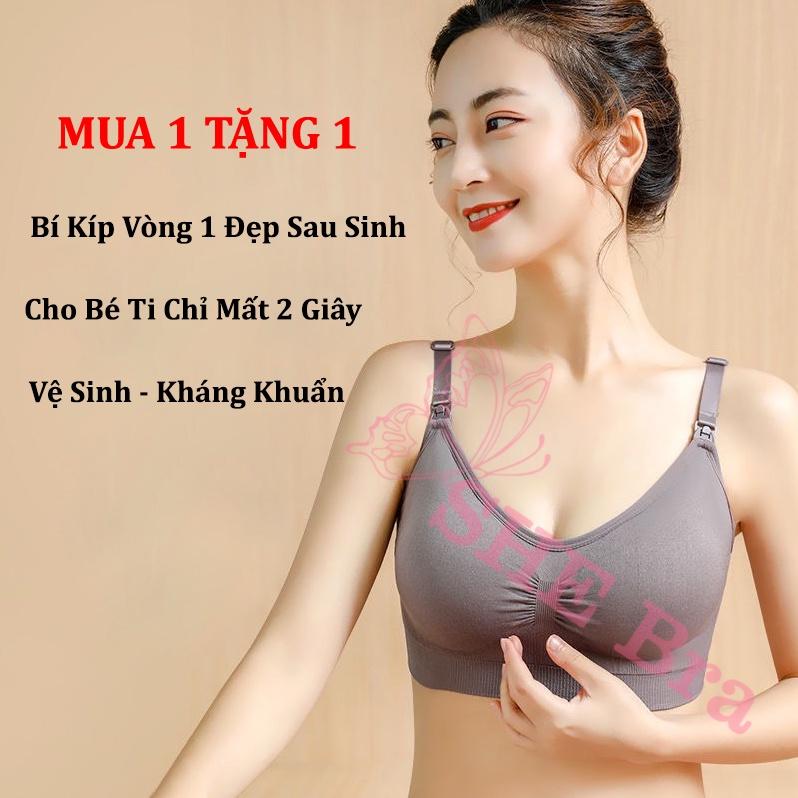 Áo Bra Bầu Không Gọng Chống Xệ Tạo Khe