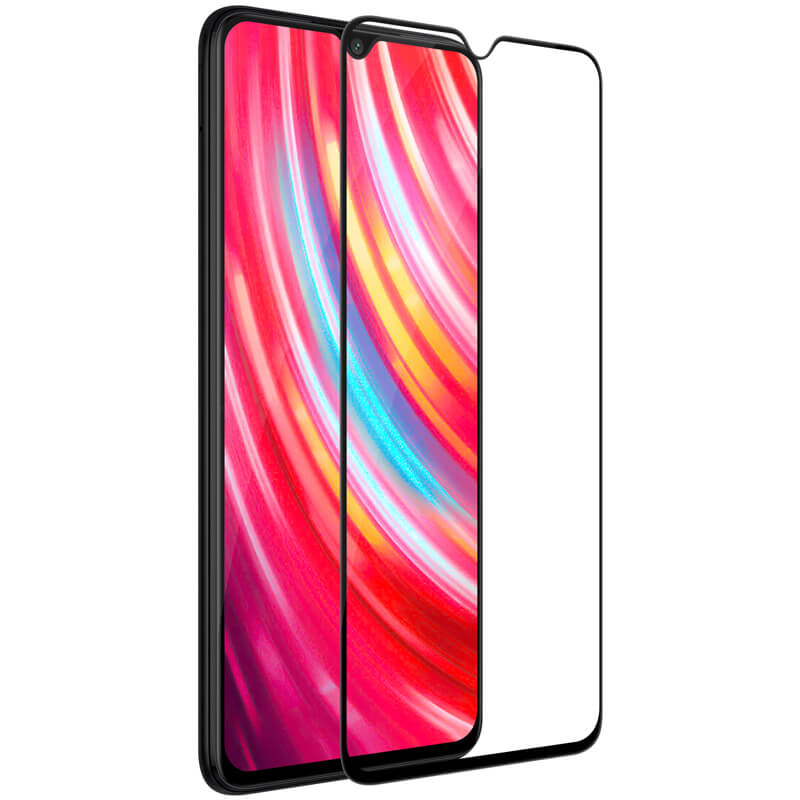 Miếng dán kính  cường lực 3D full màn hình cho Xiaomi Redmi Note 8 Pro hiệu Nillkin XD CP + Max (Mỏng 0.3mm, Kính ACC Japan, Chống Lóa, Hạn Chế Vân Tay) - Hàng chính hãng