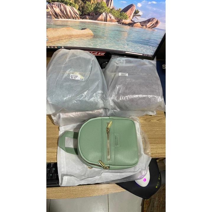 Balo thời trang mini cóc lonny màu trơn Shalla K991