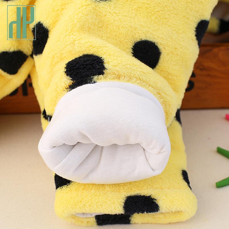 HH Cho Bé Mùa Đông Romper Áo Liền Quần Ấm Hlannel Sang Trọng Áo Liền Quần Dài Bé Gái Bé Trai, Gấu Bông Trang Phục Có Mũ Sơ Sinh Gấu Cho Bé Bộ Đồ Ngủ Áo Liền Quần