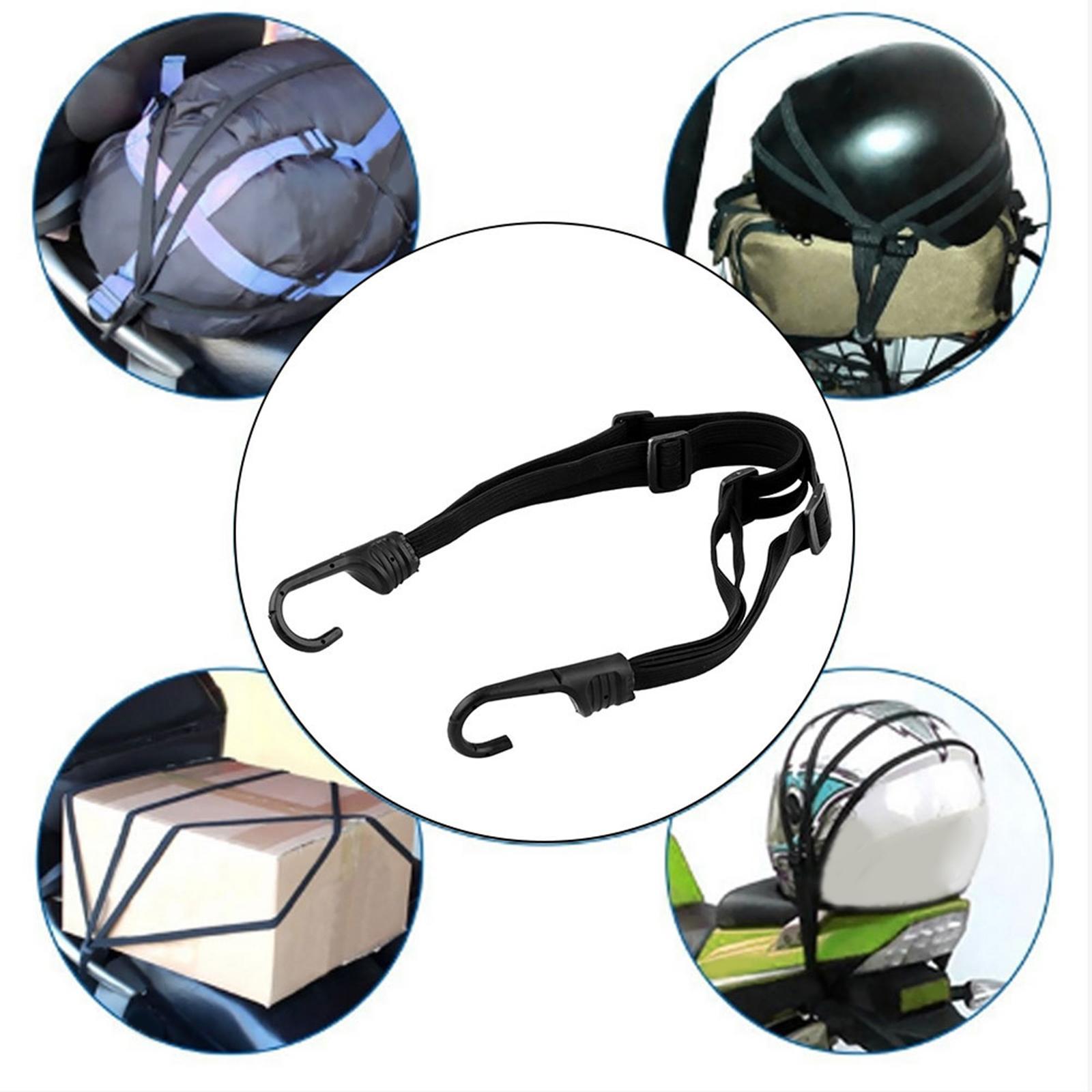 Motorcycles Net with Hooks Multi Strand Elastic Rope for Luggage