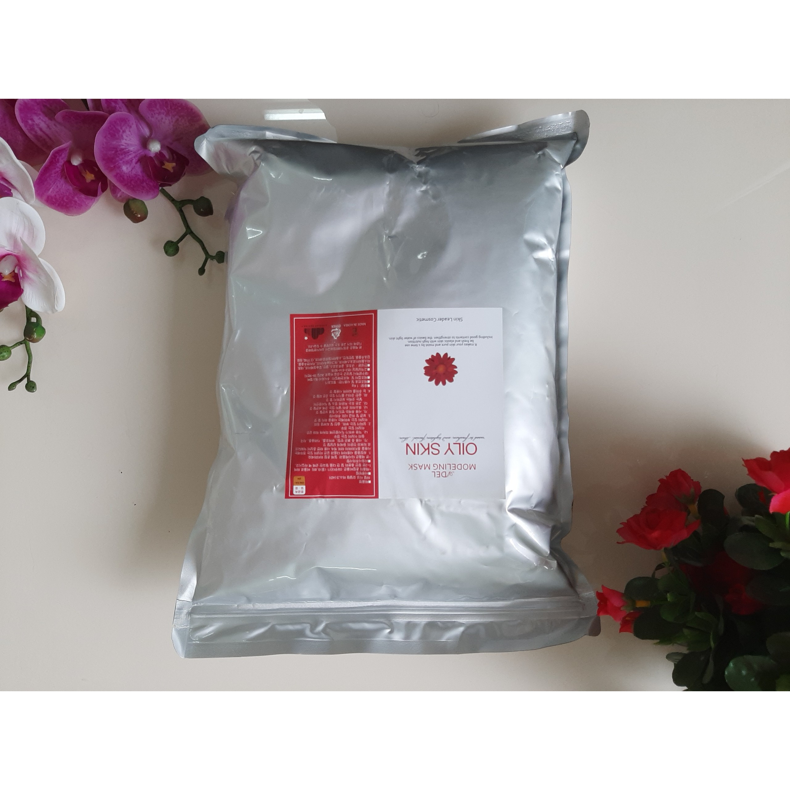 Bột Mặt Nạ Dẻo Oily Cho Da Dầu Se Khít Lỗ Chân Lông ADEL Hàn Quốc 1kg