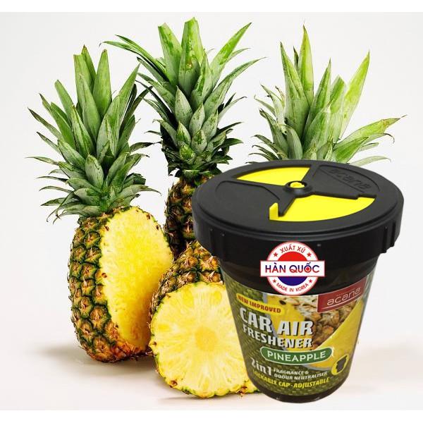 Sáp thơm ôtô Acana Chông say xe Hương Dữa Hương caffe