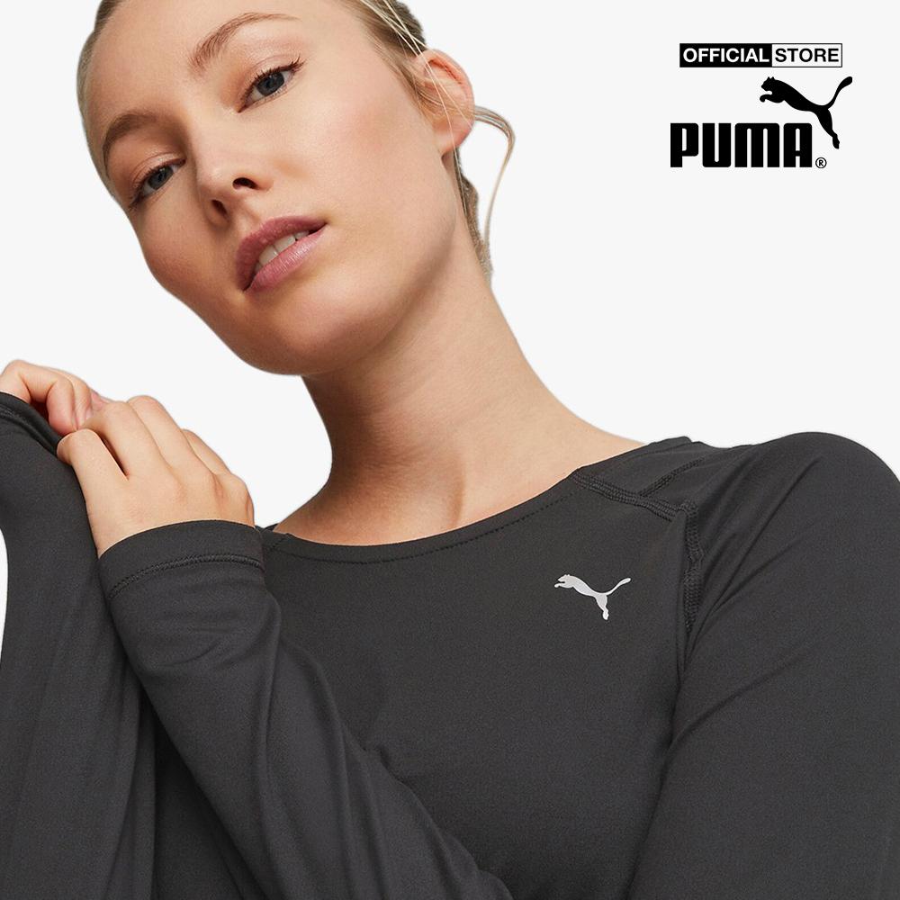 PUMA - Áo thun thể thao nữ tay dài Run CLOUDSPUN 523279