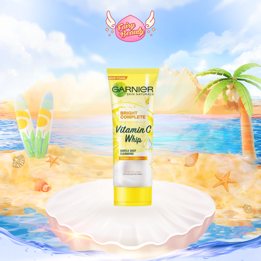 Sữa Rửa Mặt Tạo Bọt Chứa Vitamin C Giúp Sáng Da, Mờ Thâm Và Ẩm Mịn Light Complete Brightening Whip Foam 100ml