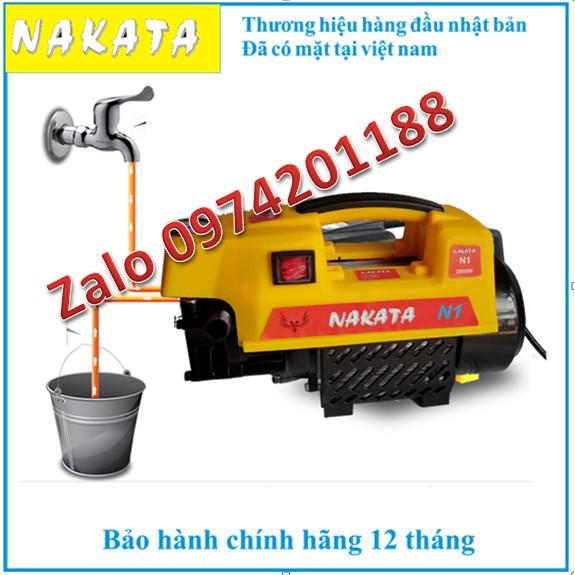 Máy rửa xe NAKATA N1 2800w _ Tặng bình sịt