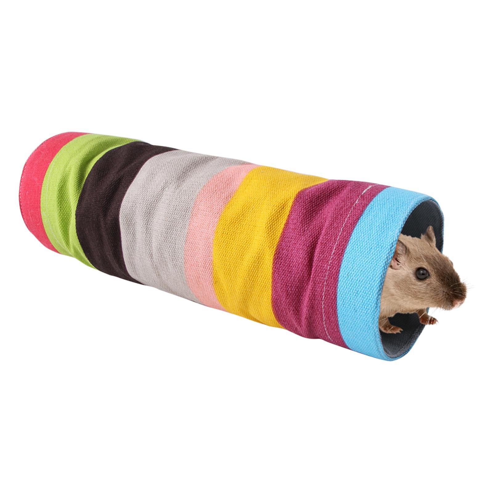 Hamster Tunnel Tubes Cage Toys For Small Animals Hamster Guinea
