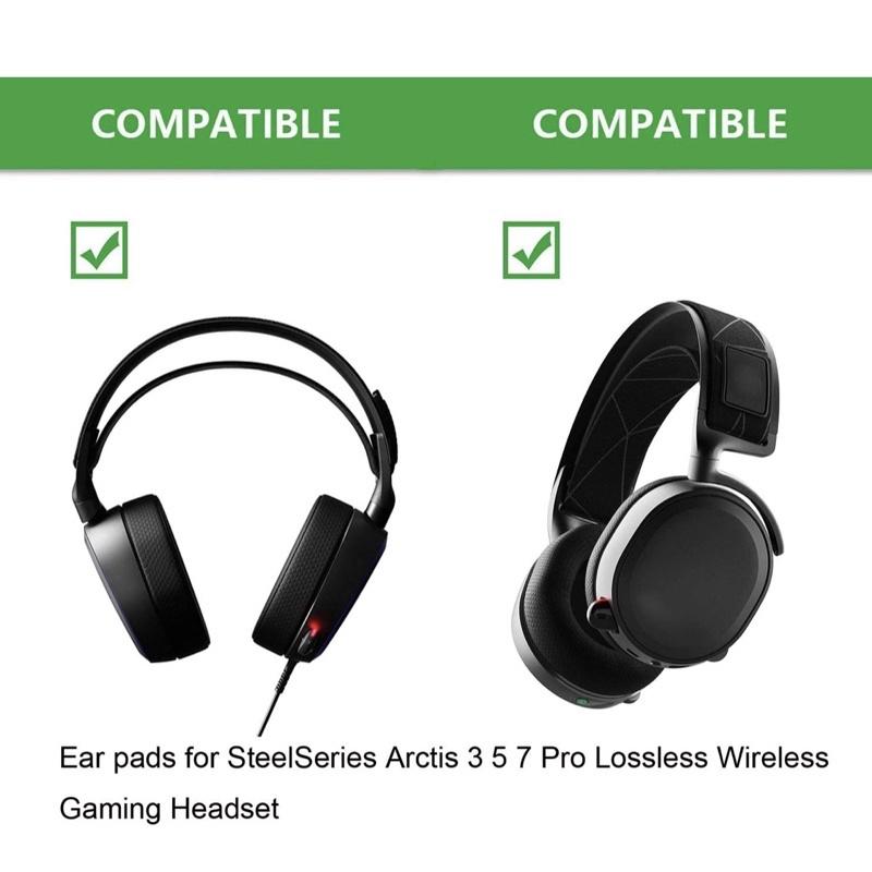 Mút đệm dành cho tai nghe SteelSeries Arctis 7 Black