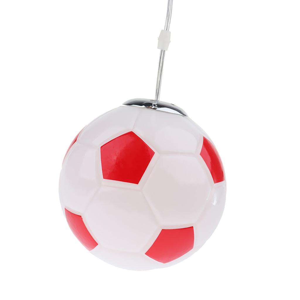 Ceiling Lampshade with E27 Lamp Holder Football Shaped Ceiling Light Decor
