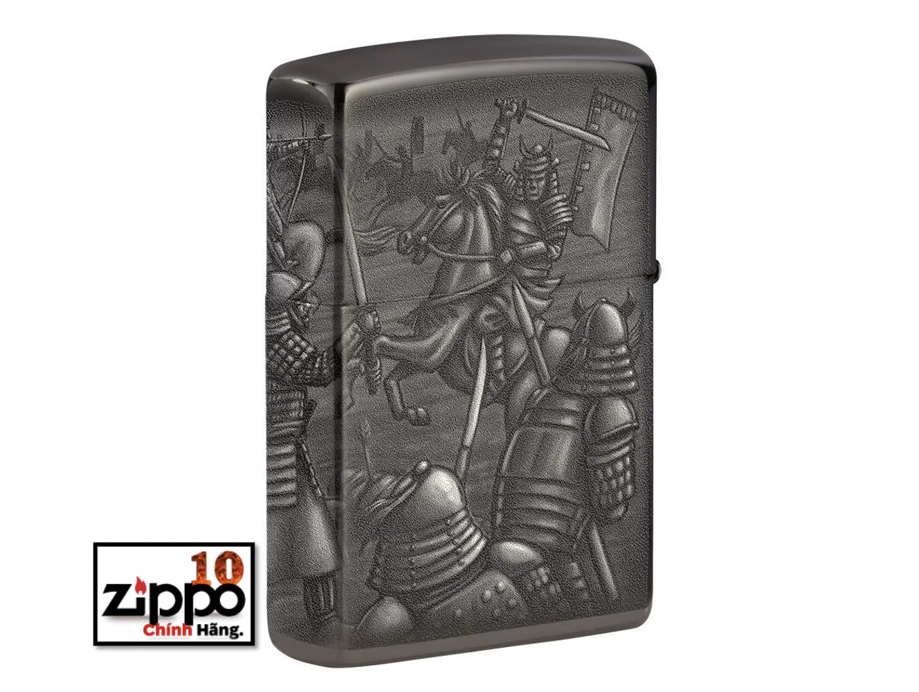 Bật lửa ZIPPO 49292 Knight Fight Design - Chính hãng 100%