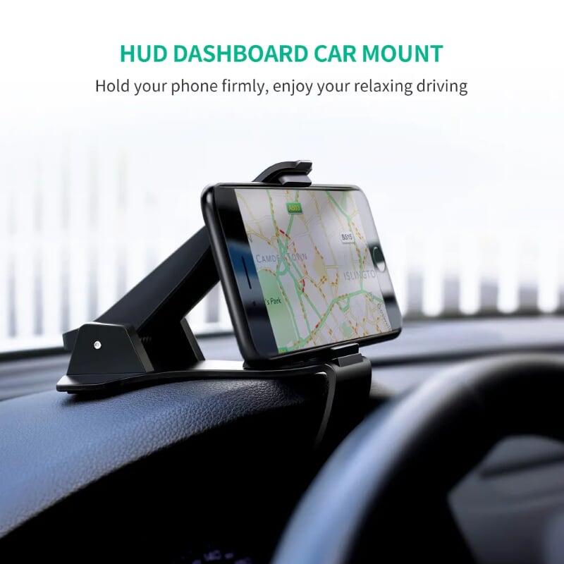 Ugreen UG40998LP136TK Màu Đen Kẹp điện thoại trên ô tô 6.5 inch - HÀNG CHÍNH HÃNG