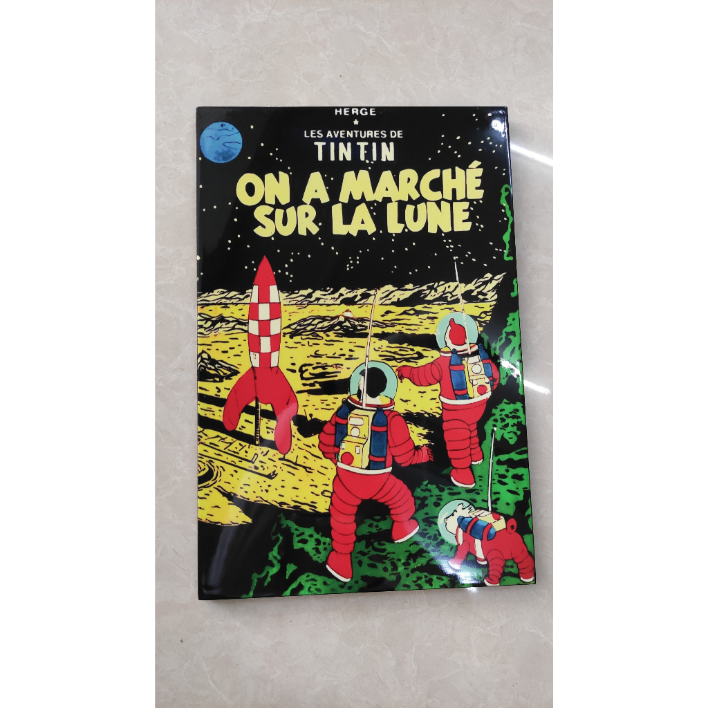[Mẫu Mới] Tranh sơn mài cao cấp Những chuyến phiêu lưu củaTin Tin 20x30  cm
