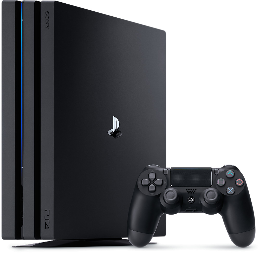 Bộ Máy Game Ps4 Pro 1tb Model 7106b Kèm Game Gta V - Chính Hãng