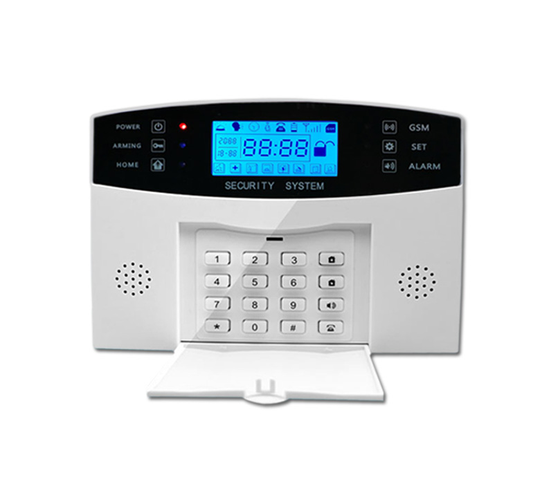 Bộ báo động trung tâm chống trộm kết nối sim qua điện thoại chuyên dùng cho khách sạn, văn phòng, gia đình, nhà máy TTTM Ver2 ( Tặng kèm 04 nút kẹp cao su đa năng ngẫu nhiên )