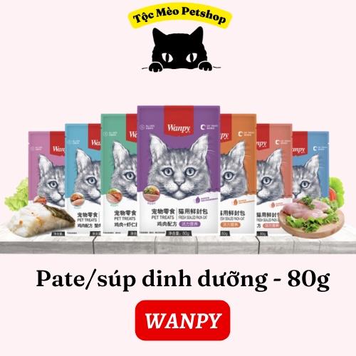 Pate cho mèo kén ăn WANPY - 80g